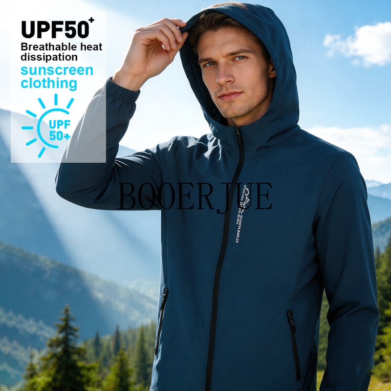 Outdoor Sport Jacket - Outdoor Wanderjacke für Herren, Wasserdicht, Winddicht,