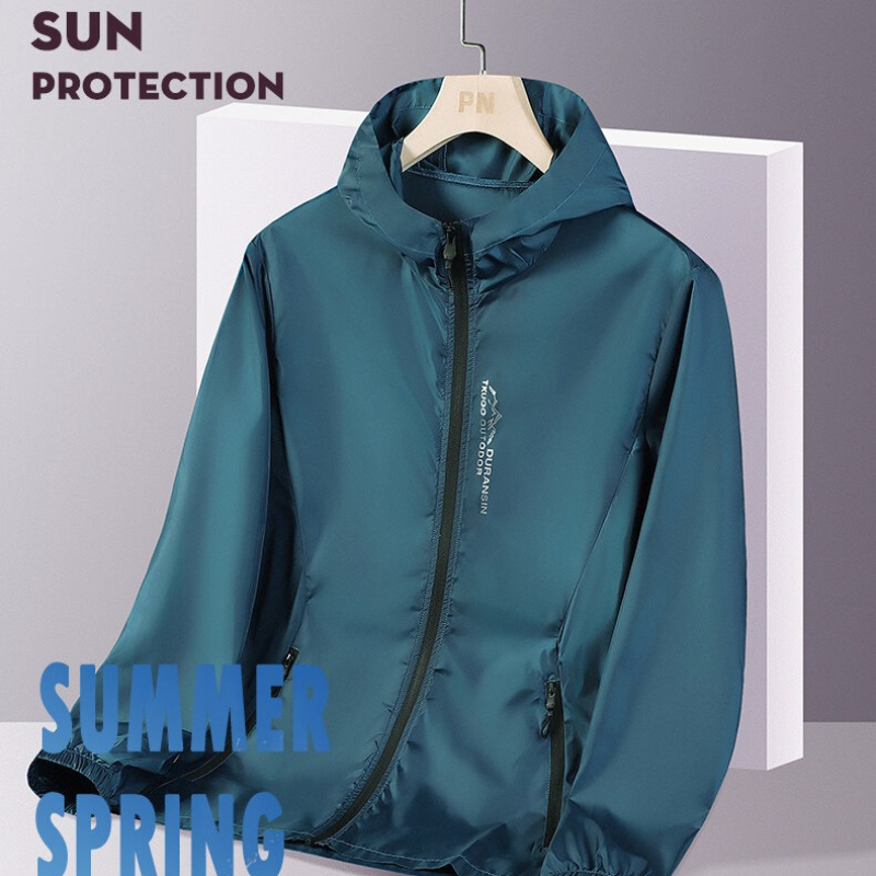 Outdoor Sport Jacket - UPF50+ Sommer Outdoor Schnelltrocknende Sonnenschutz-Dünnjacke für