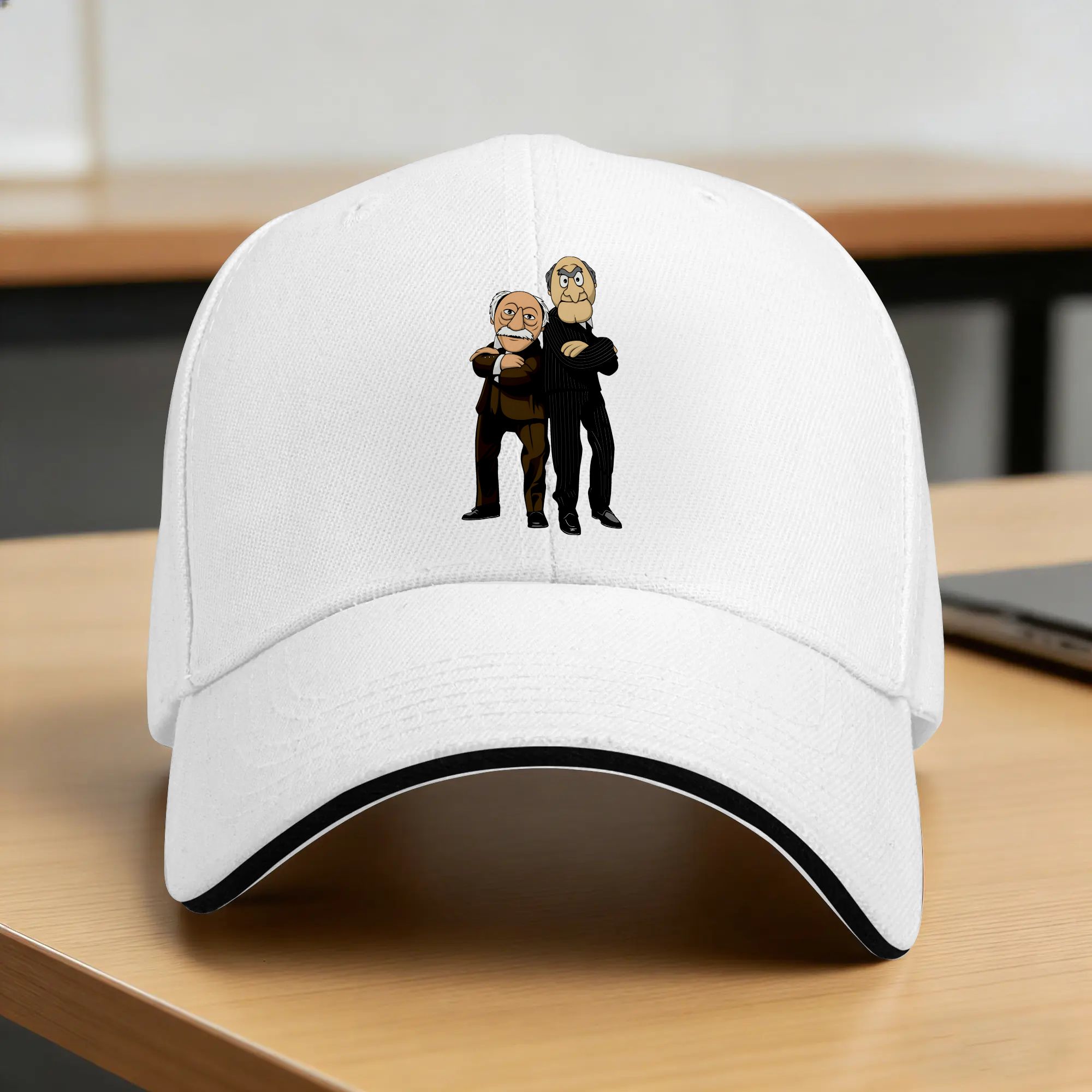 Outdoor Sport Ideas - Statler und Waldorf Baseballkappe, Y2K-Retro-Trucker-Mütze für