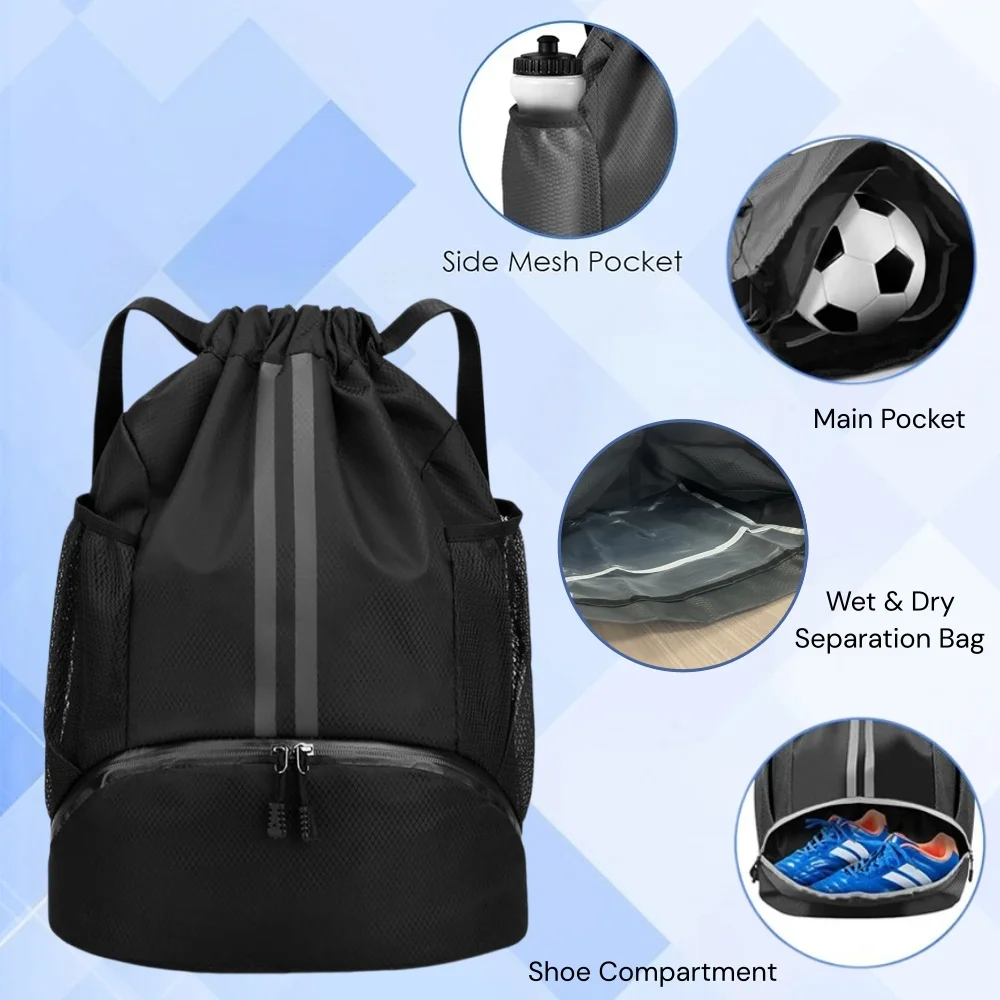 Sportrucksack mit Kordelzug, L – Outdoor Sport Bag Bewertung und Preis