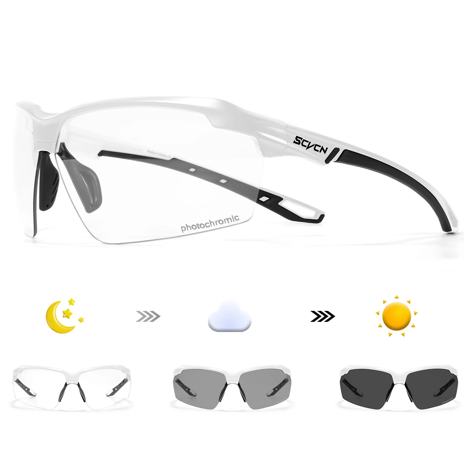 SCVCN Photochrome Radfahren So – Outdoor Sport Glasses Bewertung und Preis